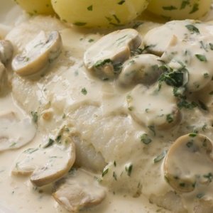 Składniki na sos grzybowy