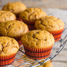 Dyniowy deser – babeczki z dynią i czekoladą