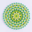 Jak wykonać z koralików podkładkę na stół?