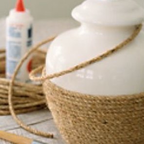 Ozdabiamy podstawę lampy – sposób drugi