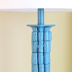 Ozdabiamy podstawę lampy – sposób trzeci