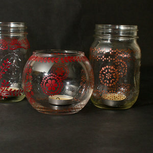 Ozdobny lampion ze szkła – sposób trzeci