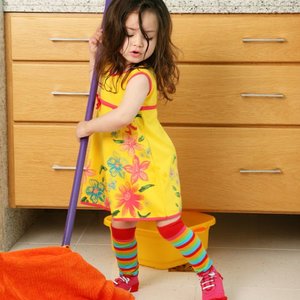 Zamiatanie, wycieranie