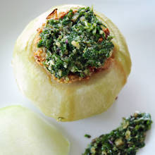 Jak zrobić smaczną kalarepę nadziewaną ryżem?