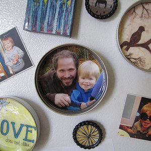 Dekoracja z wieczek – sposób trzeci