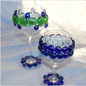 Dekorowanie kieliszków – sposób pierwszy