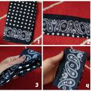 W jaki sposób należy wiązać bandanę?