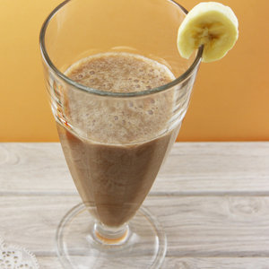 Koktajl bananowy z serkiem