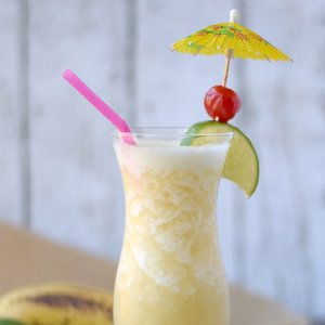 Koktajl bananowy z wódką