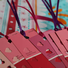 Jak zrobić ładną walentynkową zakładkę do książki?