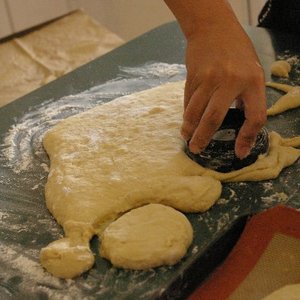 Pączki z marmoladą – krok czwarty