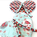 Jak zrobić oryginalne rękawice kuchenne – serca?