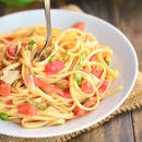 Oryginalna bruschetta z makaronem