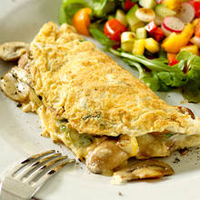 Jak zrobić pyszny omlet z pieczarkami i cebulą?