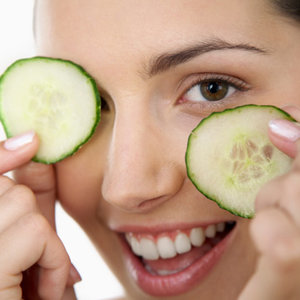 Okłady z zielonego ogórka