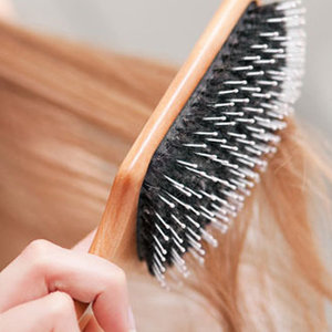 Przed myciem włosów