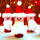 Jak wykonać świętego Mikołaja z patyczka do lodów?