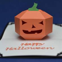 Jak zrobić kartkę-dynię na Halloween?