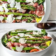 Sałatka z szynki, szparagów i szpinaku – jak ją przyrządzić?
