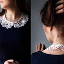 Proste zasady wykonania kołnierzyka z serwetki