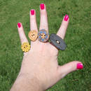 Jak wykorzystać guzik do zrobienia pierścionka?