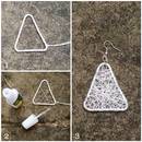 Jak zrobić ładne kolczyki ze spinaczy?