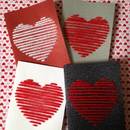 Jak przygotować kartkę z dwoma sercami?