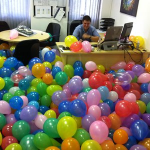 Wszędobylskie balony