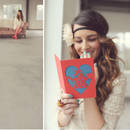 Jak zrobić ładną kartkę z ażurowym serduszkiem?