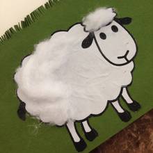 Sposób wykonania kartki wielkanocnej z barankiem