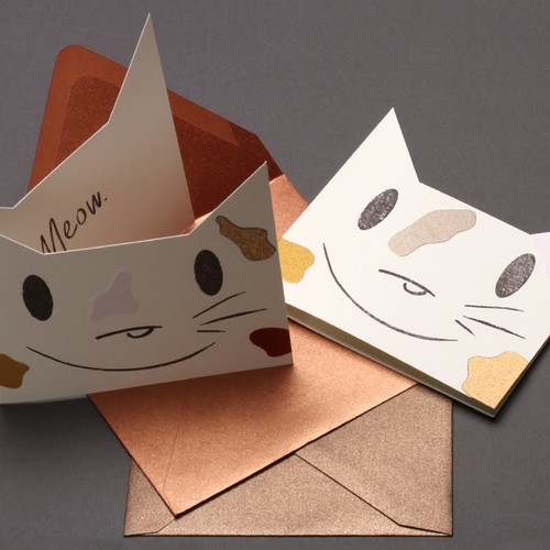 Jak zrobić kartkę urodzinową w kształcie kota?