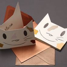 Jak zrobić kartkę urodzinową w kształcie kota?