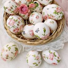 Ciekawy sposób ozdabiania pisanek metodą decoupage