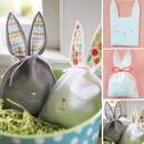 Jak zrobić ciekawą torbę jutową z zajączkiem?