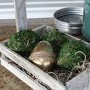 Ciekawy sposób ozdobienia pisanek mchem