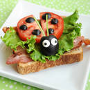 Jak zrobić ciekawą kanapkę-biedronkę?