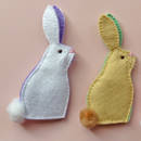 Jak zrobić pięknego zajączka wielkanocnego z filcu?