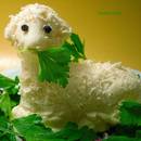 Jak zrobić ładnego baranka z masła?