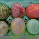 Jak efektownie pomalować pisanki gąbką?