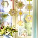 Jak ciekawie udekorować okno na Wielkanoc?