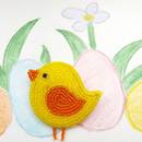 Prosty sposób wykonania kurczaczków z bibuły