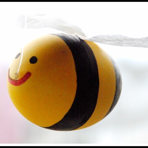 Jak zrobić ładną pszczółkę z wydmuszki?