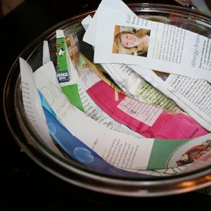 Wykonanie misy z papieru – krok pierwszy