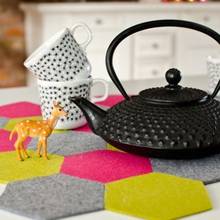 Jak zrobić ładną matę stołową z filcu?