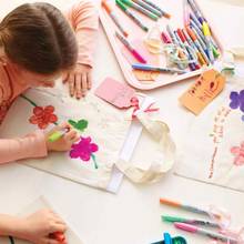 Jak ozdobić torbę lnianą dla mamy?