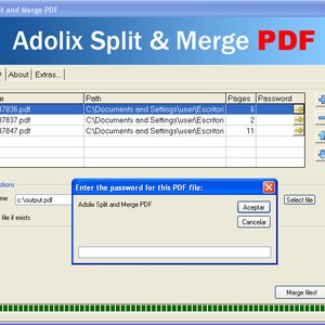 PDF Split and Merge