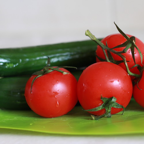 Nie łączyć ogórka i pomidora - prawda