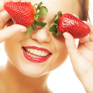 Truskawki i olej sojowy