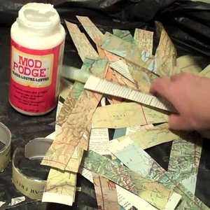 Bransoletka decoupage – krok czwarty