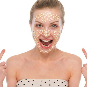 Płatki i białko jaja